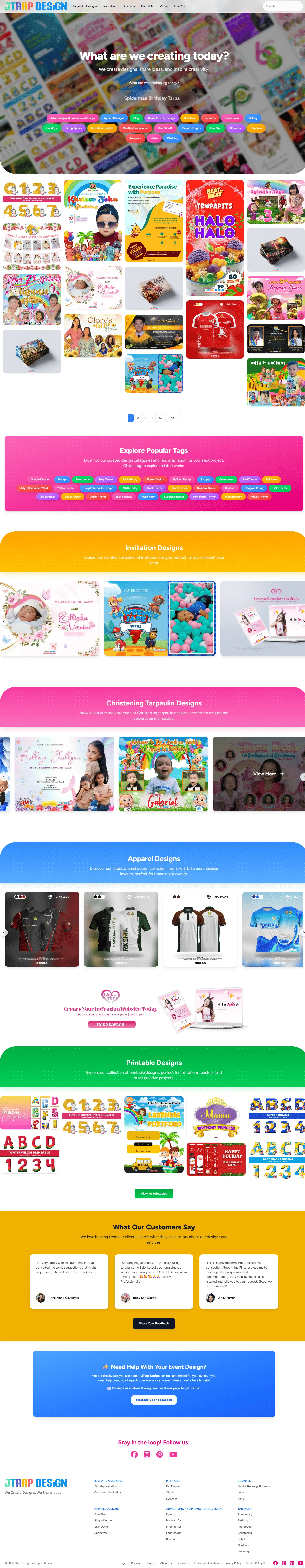 JTarp Design - We Create Designs, We Share Ideas